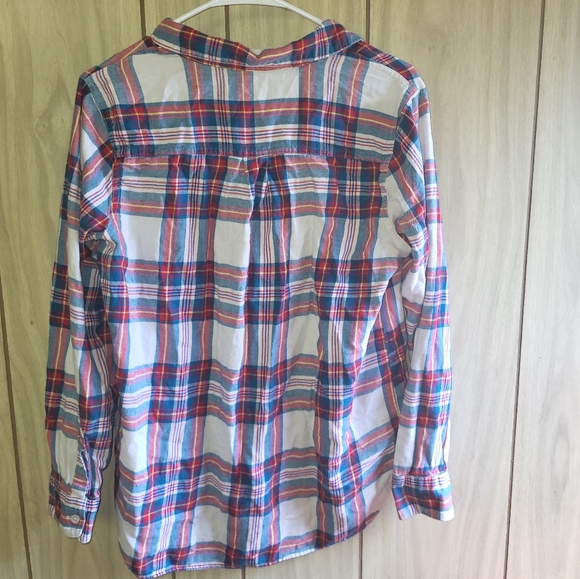 Womens Multi Color Flannel - Picture 2 of 4
